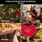 2 Pack Solar String Lights Outdoor, 200 LED Extra-Long 72FT Solar Powered Lights with 8 Lighting Modes, Waterproof Outdoor Lighting Decoration for Garden, Patio, Balcony, Xmas, Wedding, Party